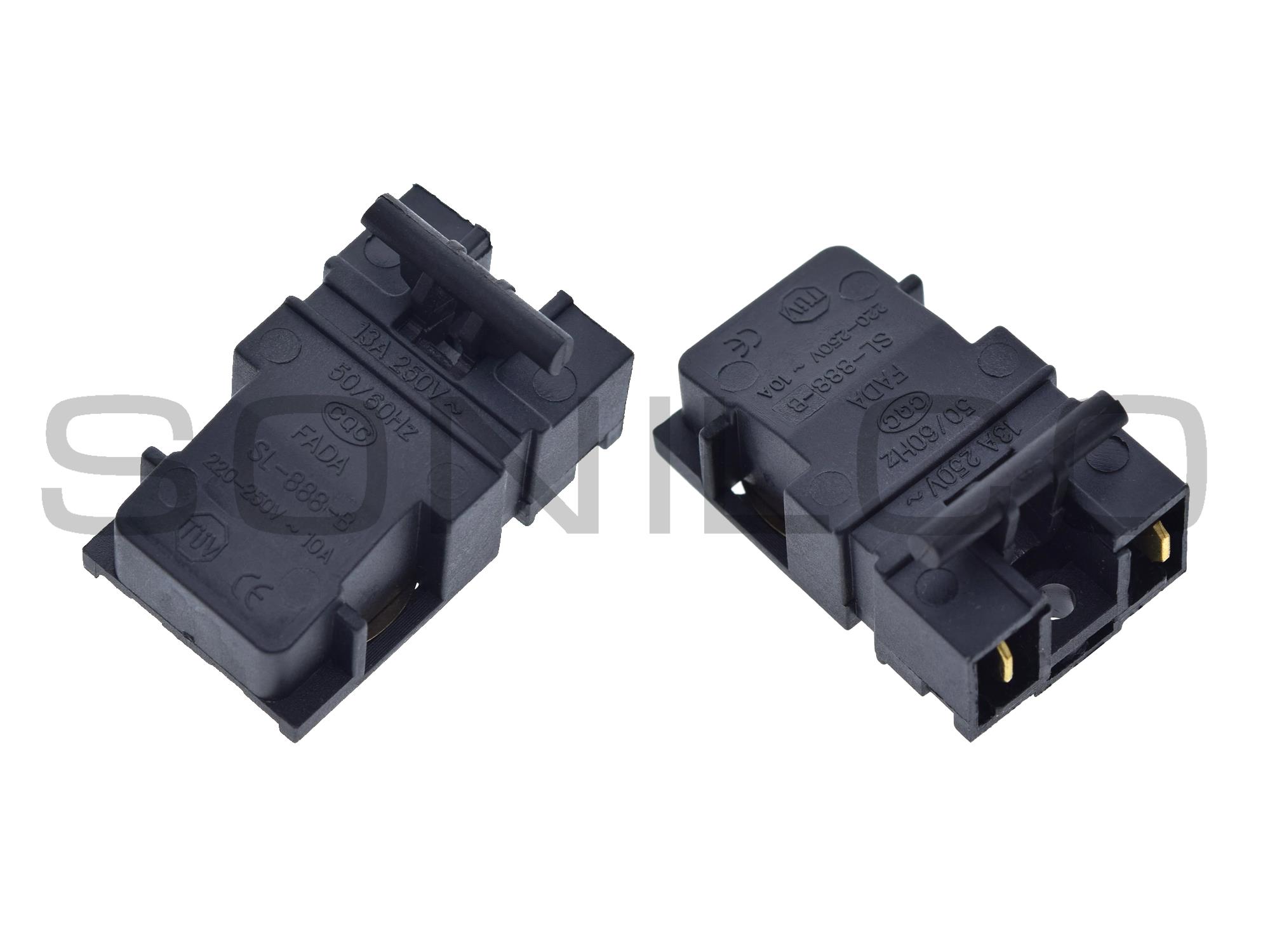 LOT 2 Electric Kettle Thermostat, Temperature Control, 250V 13A, SL-888-B