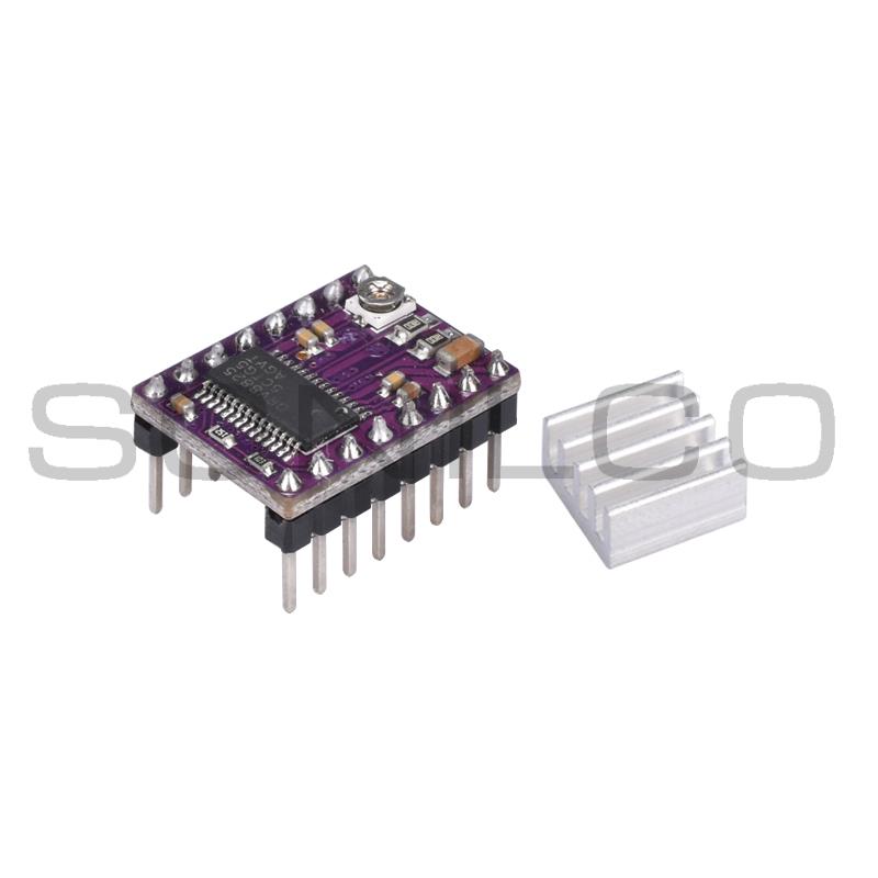 Stepper Motor Driver Module with Heat Sink for 3D Printer RepRap DRV8825