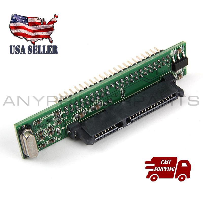 Serial ATA 7 & 15 Pin Female to 44 Pin 2.5" IDE Male Adapter For Laptop G1W0 