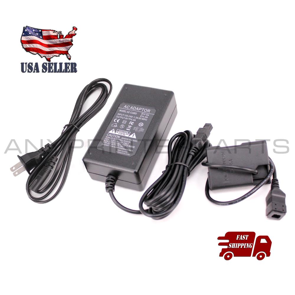 EH-5A AC Adapter EP-5A for Nikon P7000 P7700 P7800 D5100 D5200 D5500 Df Cameras
