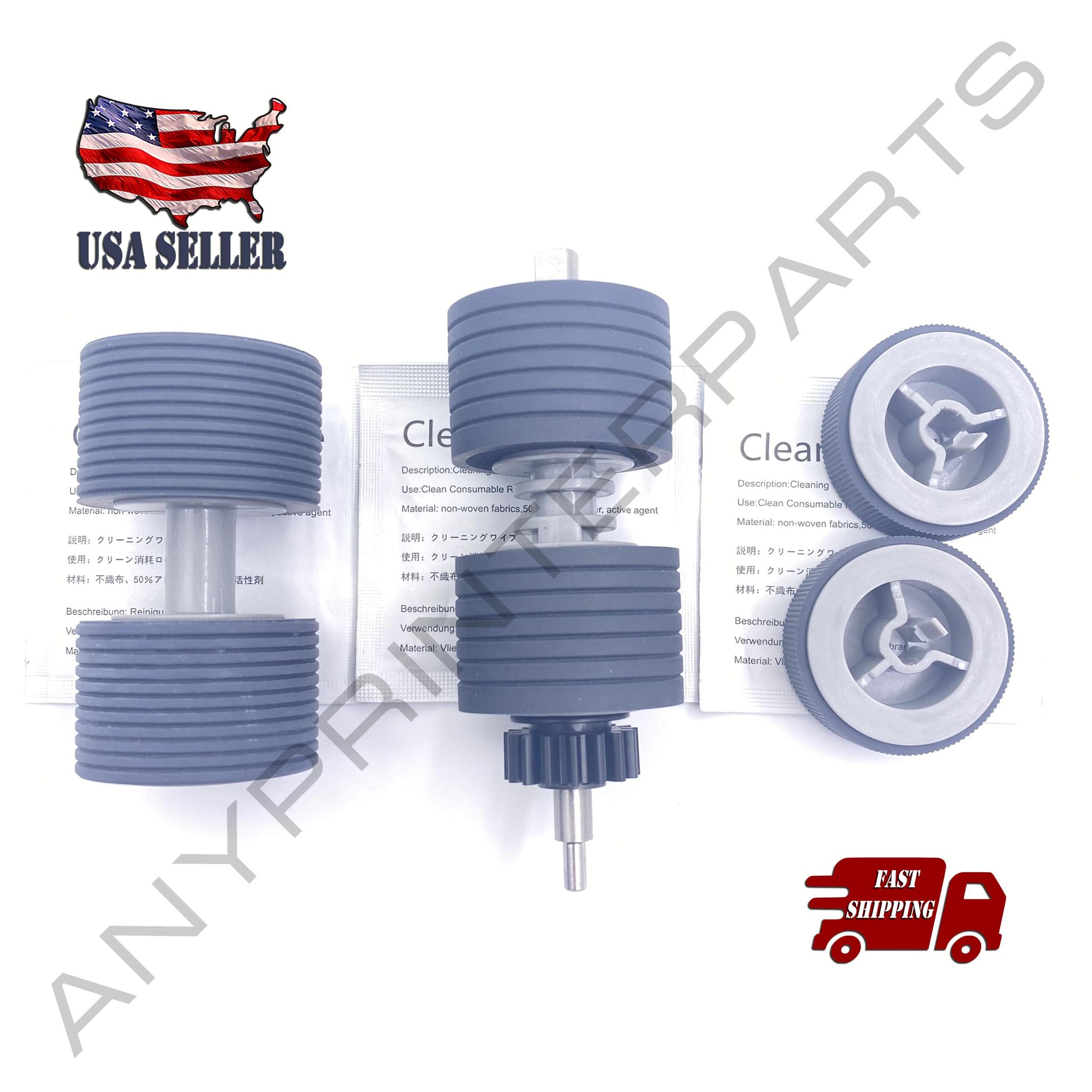 PA03575-K011 K012 K013 Pick Brake Separator Roller Kit Fujitsu FI-6400 FI-6800