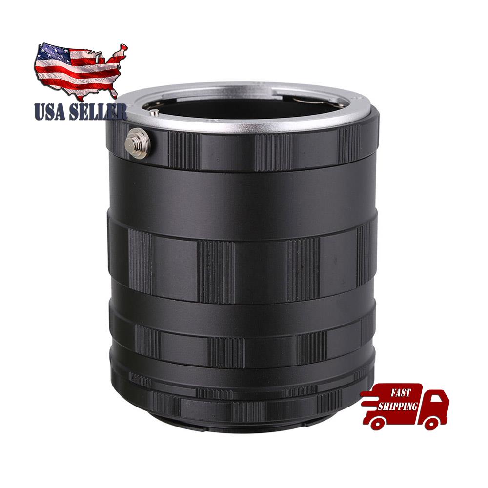 Camera Adapter Macro Extension Tube Ring For Nikon D7000 D5000 D3000 D90 D4 DSLR