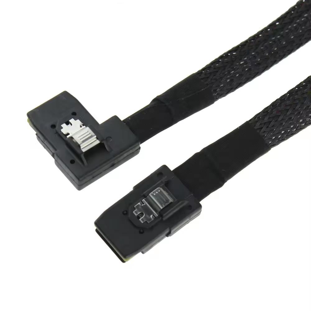 Internal Mini SAS SFF-8087 Right Angle to Mini SAS SFF-8087 Cable 36P 0.6m or 0.8m