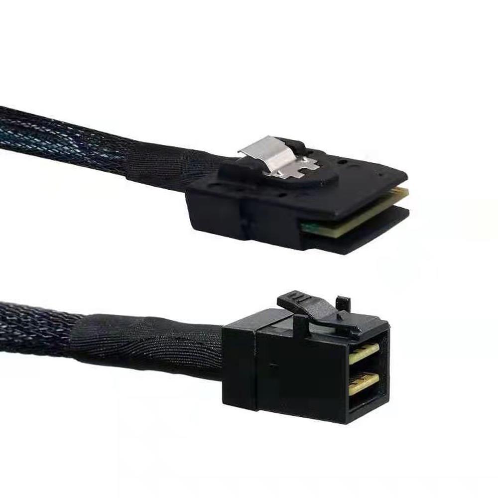 Mini SAS HD Adapter Cable SFF-8643 to SFF-8087 Server Motherboard Backplane 0.5 or 1M