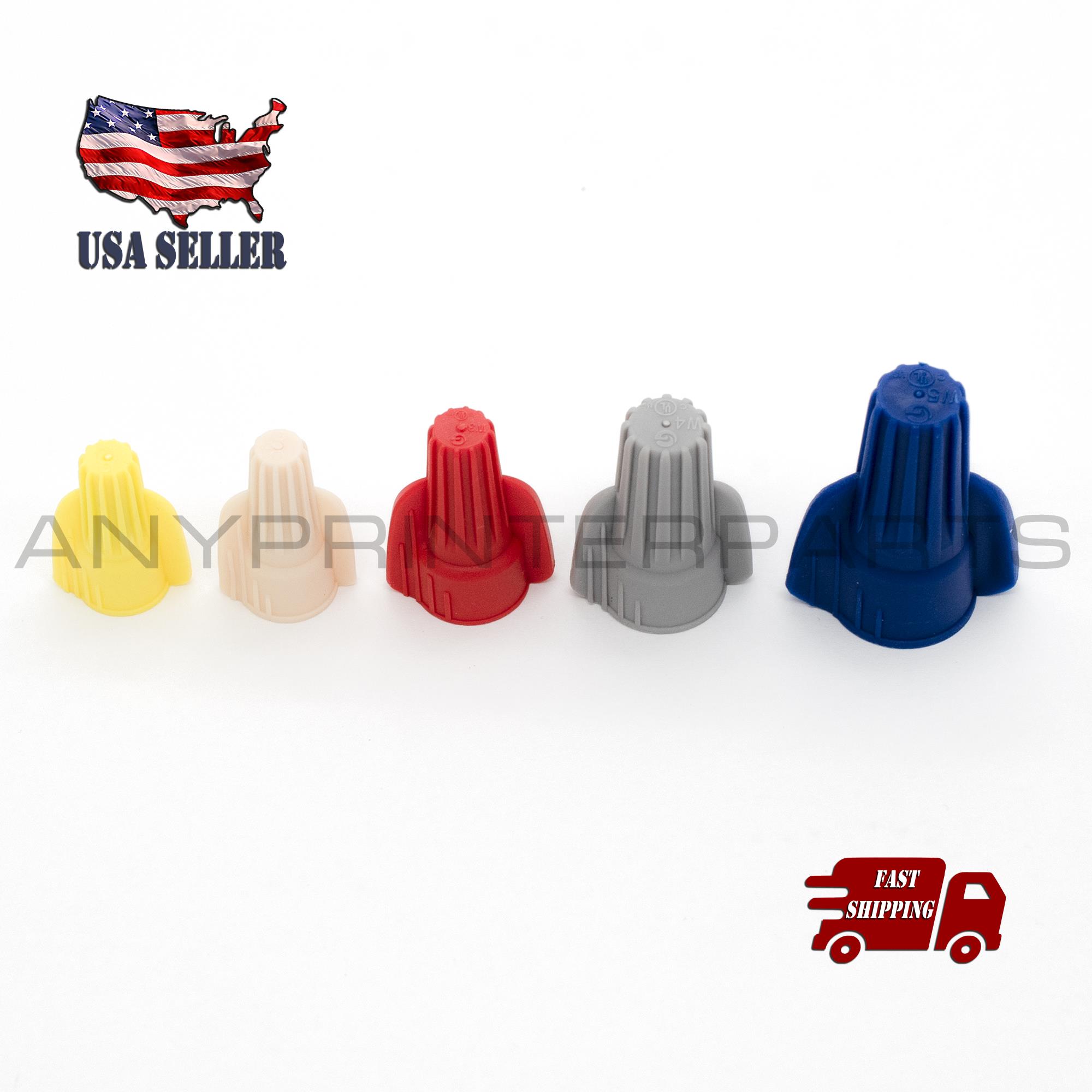 Winged Twist Rotary Fast Crimping Wire Connector 12-8 18-10 AWG UL Pack 100 pcs