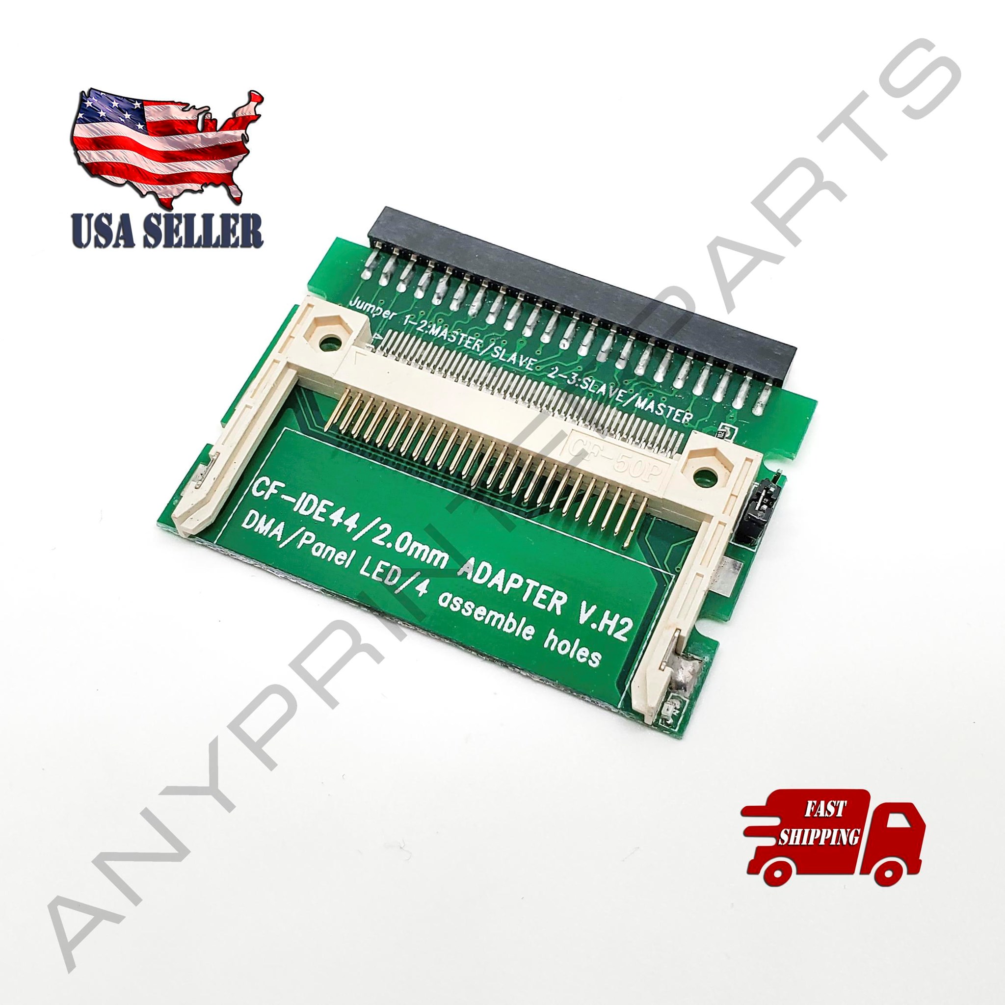 CF Compact Flash Memory Card to 2.5-inch Female IDE 44-pin Adapter for Laptop