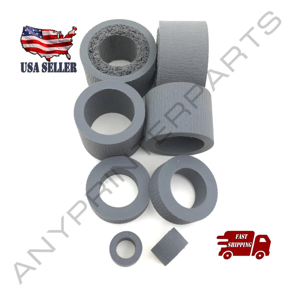 PA03708-0001 Pickup Brack Rollers Tire Set for Fujitsu SP-1120 SP-1125 SP-1130 
